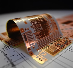 Laser structuring of flexible circuit board